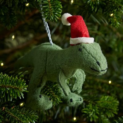 Christmas Dinosaur Hanging Decoration